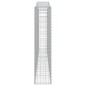 vidaXL Gabionen mit Hochbogen 2 Stk. 400x30x140/160cm Verzinktes Eisen vidaXL Gabionen mit Hochbogen 2 Stk. 400x30x140/160cm Verzinktes Eisen