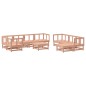 vidaXL 10-tlg. Garten-Lounge-Set mit Kissen Massivholz Douglasie vidaXL 10-tlg. Garten-Lounge-Set mit Kissen Massivholz Douglasie