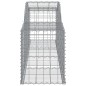 vidaXL Gabionen mit Hochbogen 15 Stk. 300x50x60/80 cm Verzinktes Eisen vidaXL Gabionen mit Hochbogen 15 Stk. 300x50x60/80 cm Verzinktes Eisen