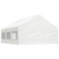 vidaXL Pavillon mit Dach Weiß 6,69x5,88x3,75 m Polyethylen vidaXL Pavillon mit Dach Weiß 6,69x5,88x3,75 m Polyethylen