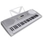 vidaXL Elektrisches Keyboard-Set mit 61 Tasten Silbern und Schwarz vidaXL Elektrisches Keyboard-Set mit 61 Tasten Silbern und Schwarz