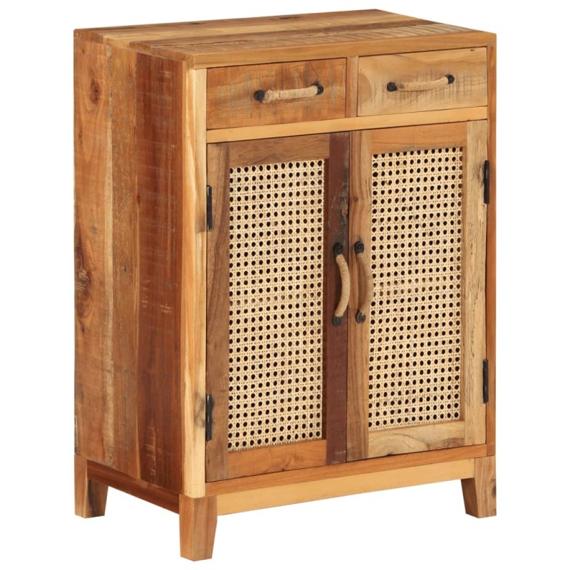 Sideboard 55x35x75 cm Altholz Massiv Sideboard 55x35x75 cm Altholz Massiv