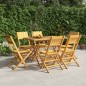 vidaXL Gartenstühle 6 Stk. Klappbar 47x61x90 cm Massivholz Teak vidaXL Gartenstühle 6 Stk. Klappbar 47x61x90 cm Massivholz Teak