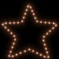 vidaXL LED-Silhouetten 3 Stk. Stern mit 48 LEDs Warmweiß 56 cm vidaXL LED-Silhouetten 3 Stk. Stern mit 48 LEDs Warmweiß 56 cm