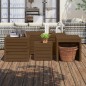 vidaXL 4-tlg. Gartenbox-Set Honigbraun Massivholz Kiefer vidaXL 4-tlg. Gartenbox-Set Honigbraun Massivholz Kiefer