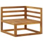 Modulare Ecksofas 2 Stk. mit Auflagen Cremeweiß Modulare Ecksofas 2 Stk. mit Auflagen Cremeweiß