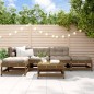 vidaXL 6-tlg. Garten-Lounge-Set mit Kissen Honigbraun Massivholz vidaXL 6-tlg. Garten-Lounge-Set mit Kissen Honigbraun Massivholz