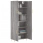 vidaXL Highboard Grau Sonoma 69,5x34x180 cm Holzwerkstoff vidaXL Highboard Grau Sonoma 69,5x34x180 cm Holzwerkstoff
