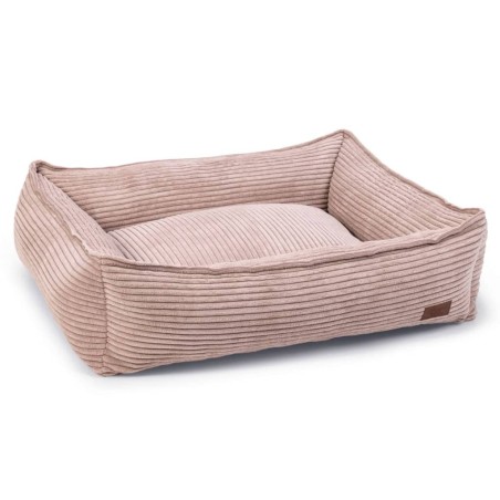 Designed by Lotte Hundekorb Gerippt Pink 80x70x22 cm
