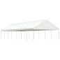 vidaXL Pavillon mit Dach Weiß 15,61x5,88x3,75 m Polyethylen vidaXL Pavillon mit Dach Weiß 15,61x5,88x3,75 m Polyethylen