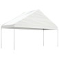 vidaXL Pavillon mit Dach Weiß 15,61x5,88x3,75 m Polyethylen vidaXL Pavillon mit Dach Weiß 15,61x5,88x3,75 m Polyethylen