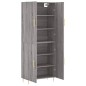 vidaXL Highboard Grau Sonoma 69,5x34x180 cm Holzwerkstoff vidaXL Highboard Grau Sonoma 69,5x34x180 cm Holzwerkstoff
