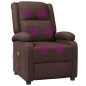 vidaXL Massagesessel Braun Kunstleder vidaXL Massagesessel Braun Kunstleder