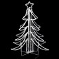 vidaXL LED-Weihnachtsbäume 2 Stk. Klappbar Warmweiß 87x87x93 cm vidaXL LED-Weihnachtsbäume 2 Stk. Klappbar Warmweiß 87x87x93 cm