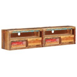 vidaXL TV-Schränke 2 Stk. 88x30x40 cm Altholz Massiv