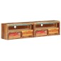 vidaXL TV-Schränke 2 Stk. 88x30x40 cm Altholz Massiv vidaXL TV-Schränke 2 Stk. 88x30x40 cm Altholz Massiv