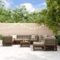 vidaXL 10-tlg. Garten-Lounge-Set mit Kissen Honigbraun Massivholz vidaXL 10-tlg. Garten-Lounge-Set mit Kissen Honigbraun Massivholz