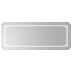 vidaXL LED-Badspiegel 40x100 cm