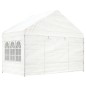 vidaXL Pavillon mit Dach Weiß 6,69 x 4,08 x 3,22 m Polyethylen vidaXL Pavillon mit Dach Weiß 6,69 x 4,08 x 3,22 m Polyethylen