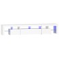 vidaXL TV-Schrank mit LED-Leuchten Hochglanz-Weiß 230x36,5x40 cm vidaXL TV-Schrank mit LED-Leuchten Hochglanz-Weiß 230x36,5x40 cm