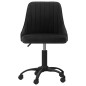 Esszimmerstühle 2 Stk. Drehbar Schwarz Samt Esszimmerstühle 2 Stk. Drehbar Schwarz Samt