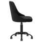 Esszimmerstühle 2 Stk. Drehbar Schwarz Samt Esszimmerstühle 2 Stk. Drehbar Schwarz Samt