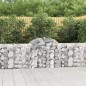vidaXL Gabionen mit Hochbogen 10 Stk. 200x30x80/100cm Verzinktes Eisen vidaXL Gabionen mit Hochbogen 10 Stk. 200x30x80/100cm Verzinktes Eisen