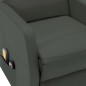 Massagesessel mit Aufstehhilfe Anthrazit Kunstleder Massagesessel mit Aufstehhilfe Anthrazit Kunstleder