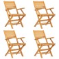 vidaXL 5-tlg. Garten-Essgruppe Massivholz Teak vidaXL 5-tlg. Garten-Essgruppe Massivholz Teak