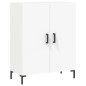 Highboard Weiß 69,5x34x180 cm Holzwerkstoff Highboard Weiß 69,5x34x180 cm Holzwerkstoff