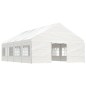 vidaXL Pavillon mit Dach Weiß 8,92x5,88x3,75 m Polyethylen vidaXL Pavillon mit Dach Weiß 8,92x5,88x3,75 m Polyethylen