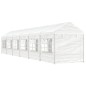 vidaXL Pavillon mit Dach Weiß 13,38x2,28x2,69 m Polyethylen vidaXL Pavillon mit Dach Weiß 13,38x2,28x2,69 m Polyethylen