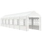vidaXL Pavillon mit Dach Weiß 13,38x2,28x2,69 m Polyethylen vidaXL Pavillon mit Dach Weiß 13,38x2,28x2,69 m Polyethylen