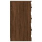 vidaXL Sideboards 2 Stk. Braun Eichen-Optik Holzwerkstoff vidaXL Sideboards 2 Stk. Braun Eichen-Optik Holzwerkstoff