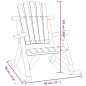 vidaXL 3-tlg. Garten-Lounge-Set Massivholz Fichte vidaXL 3-tlg. Garten-Lounge-Set Massivholz Fichte