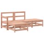 vidaXL 4-tlg. Garten-Lounge-Set mit Kissen Massivholz Douglasie vidaXL 4-tlg. Garten-Lounge-Set mit Kissen Massivholz Douglasie