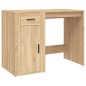 vidaXL Schreibtisch mit Stauraum Sonoma-Eiche Holzwerkstoff vidaXL Schreibtisch mit Stauraum Sonoma-Eiche Holzwerkstoff