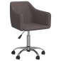 Esszimmerstühle 2 Stk. Drehbar Taupe Stoff Esszimmerstühle 2 Stk. Drehbar Taupe Stoff