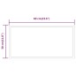 vidaXL LED-Badspiegel 30x60 cm vidaXL LED-Badspiegel 30x60 cm