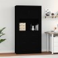 vidaXL Highboard Schwarz Holzwerkstoff vidaXL Highboard Schwarz Holzwerkstoff