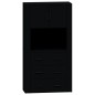 vidaXL Highboard Schwarz Holzwerkstoff vidaXL Highboard Schwarz Holzwerkstoff