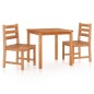 vidaXL 3-tlg. Garten-Essgruppe Massivholz Teak vidaXL 3-tlg. Garten-Essgruppe Massivholz Teak