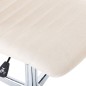 Esszimmerstühle 2 Stk. Creme Stoff Esszimmerstühle 2 Stk. Creme Stoff