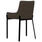 vidaXL Esszimmerstühle 2 Stk. Braun Stoff vidaXL Esszimmerstühle 2 Stk. Braun Stoff