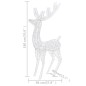 vidaXL XXL Rentiere Weihnachtsdekoration Acryl 250 LED 2 Stk. 180 cm vidaXL XXL Rentiere Weihnachtsdekoration Acryl 250 LED 2 Stk. 180 cm