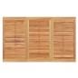 vidaXL 4-tlg. Garten-Essgruppe Massivholz Teak vidaXL 4-tlg. Garten-Essgruppe Massivholz Teak