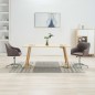 Esszimmerstühle Drehbar 2 Stk. Taupe Stoff Esszimmerstühle Drehbar 2 Stk. Taupe Stoff