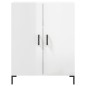 Highboard Hochglanz-Weiß 69,5x34x180 cm Holzwerkstoff Highboard Hochglanz-Weiß 69,5x34x180 cm Holzwerkstoff