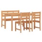 vidaXL 4-tlg. Garten-Essgruppe Massivholz Teak vidaXL 4-tlg. Garten-Essgruppe Massivholz Teak