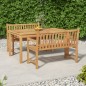 vidaXL 3-tlg. Garten-Essgruppe Massivholz Teak vidaXL 3-tlg. Garten-Essgruppe Massivholz Teak